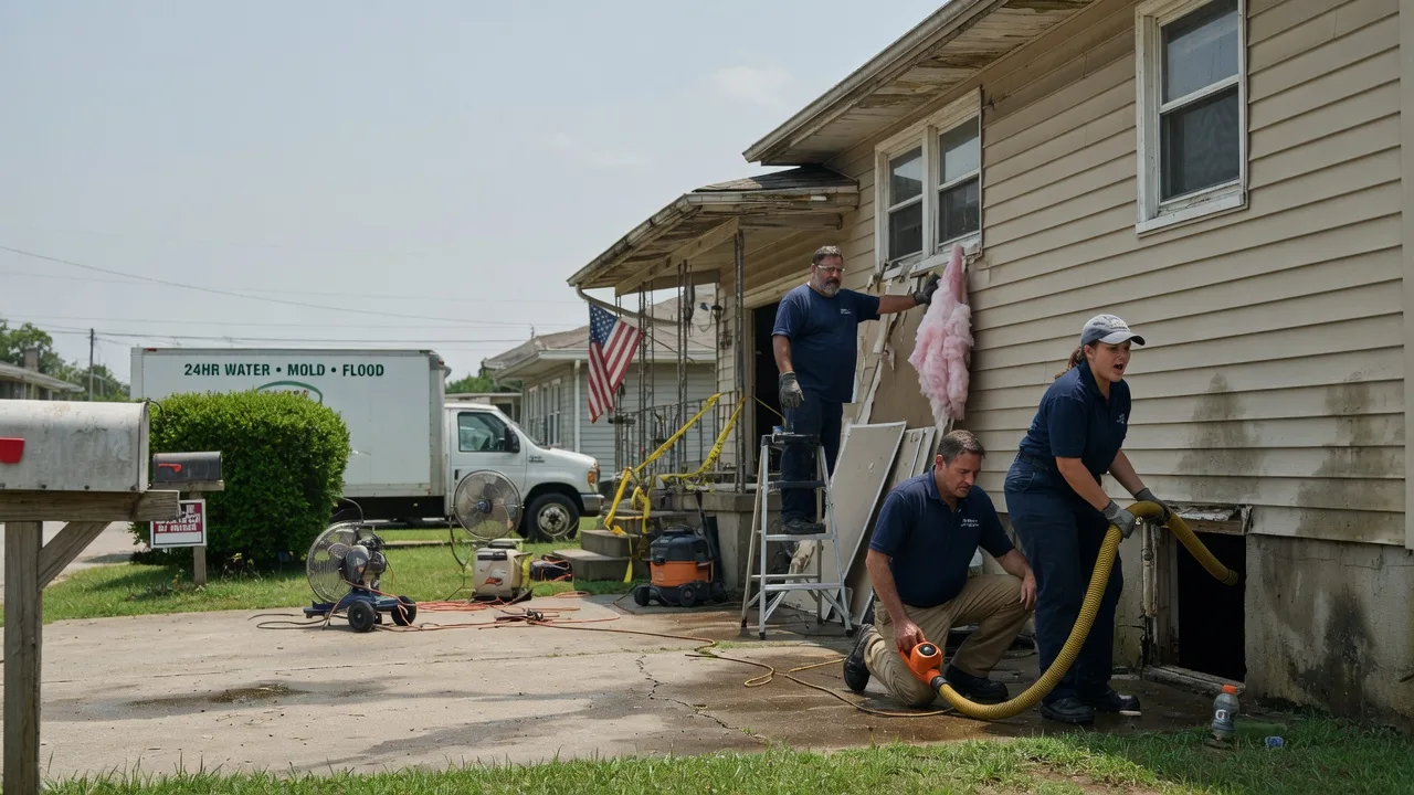 Water Damage Repair in Stilwell, OK near me
